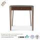 Bedroom Vintage Chic Wood Console Table Tapered Legs With Drawers