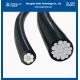 2*16mm2 Overhead AAC Conductor XLPE Insulation Aluminum Wire Twisted ABC Cable