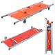 4 Wheels Foldable Stretcher Aluminum Alloy Flat Simple Stair Wheeled 350lb