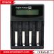Multifunctional 4 Slot 18650 Battery Charger Rechargeable 450G Weight