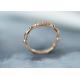14K Rose Gold Real Diamond Jewellery Ring Dainty OEM ODM for Wedding