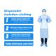 PE + PP Non Woven Surgeon Medical Disposable Gowns Disposable Isolation Clothes Surgical Apron