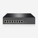 8 10/100/1000M RJ45 Gigabit Easy Smart Switch Support SNMP WEB Dumb And Web Smart Two Mode