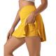 Factory Fashion Custom High Rise Plain Sport Tennis Skirt Dress with Side Pocket