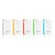 Shockproof 6600mAh External Battery Portable Dual USB Charger 2A Output Power Bank