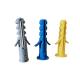 8*40mm Wall 0.3KN Plastic Expansion Anchor With Screw