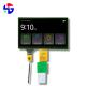 600cd/M2 Brightness 7 Inch TFT LCD Display IPS LVDS Interface 1024x600 Resolution