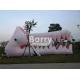 Commercial Oxford Cloth LED Inflatable Advertising Products For Event White Color