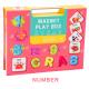 Preschool Number Recognition Magnetic Jigsaw Puzzle Book For 3 Year Olds Kids
