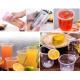 95-700ml Plastic U Shaped Blister Food PP cup with Milk tea fruit juice