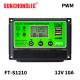 Double MOS LCD Display PWM Solar Charge Controller 24V 10A 3 Phase Charge Controller