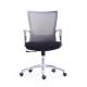 Modern Office Furniture Middle Back Mesh Back Fabric Seat Swivel Office Chair