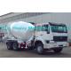 Sinotruk SWZ 340hp Concrete Mixer Trucks 10cbm , 8X4 Manual Truck Mixer