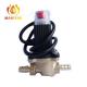 Wrought 12V Manual Reset Gas Safety Shut Off Valve NBR Seal For Home Kitchen