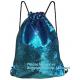 Premium Mesh Beach Bag Drawstring Beach Bag Net String Backpack,Shine Strapping School Backpack For Teenage Girl bagplastics