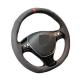 Black Soft Suede Steering Wheel Cover for Volkswagen Golf 7 Mk7 Polo Jetta Passat B8 VW Tiguan Sharan Touran