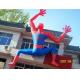 advertising inflatable sipder man model with custom logo printing