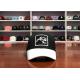 Customize ACE mix color black and white 6panel structured baseball caps hats