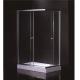Free Standing 1200 X 800 Rectangular Shower Enclosure With Tray Center Drain