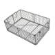 316 316L Polishing Metal Wire Basket For Storage / Washing / Drying