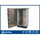Thermo Insulated Outdoor Telecom Enclosure Self Cooling For Communication Equipment