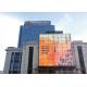 Building Facade Video Wall Large Screen Curtain LED Display With Strong Unit DIP Sign