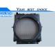 6UZ1 Isuzu Radiator 8974321060 Qingling 1301010-D15YR For Giga VC61 Aluminum Cooling Core And Plastics Fan Guide