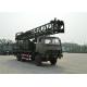 Integrated 144KW Military Truck Mounted Drilling Rig Excellent Torsional Performance