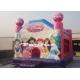 Costom Digital Print Inflatable Jumping Castle / Doll House For Girls