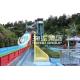 High Speed Custom Water Slides , Adults Fiberglass Free Fall Slide For Giant Water Park