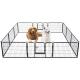 Temporary Folding Livestock Fence Panels For Dogs Outdoor Indoor