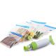 Airtight Food Vacuum Transparent Zip Sous Vide Bags One Way Air Valve