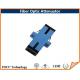 High Power 10db Fiber Optic Attenuator SC UPC Plastic Body For Network