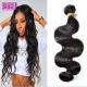 Cuticle Aligned Brazilian Virgin Human Hair Body Wave With Lace Closure