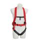 Double Lanyard Full Body Climbing Safety Belt 23KN Strength Polyester for Roof Work