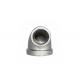 Hot / Cold Dipped Galvanized Oil Pipe Fittings Male Female Elbow 90 Degree NPT Thread