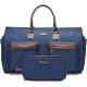 Stylish Business Trips Travel Suit Carrier Bag Polyster Material PU Leather Straps