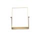 Square Freestanding Dressing Table Mirror , Small Travel Mirror Oem Accepted