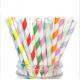 FDA Approved Baby Shower Paper Straws Recyclable Odor Free Earth Friendly