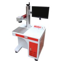 Desktop Metal Marking Machine , Fast Speed Steel Engraving Machine QR Code