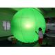 Printing Logo 4.6m / 15.1ft  Inflatable LED Light Halogen Lamp With Different Color Balloon