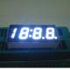 White Bright 4 Digits Numeric 7 Segment LED Displays For Car Clock Indicator