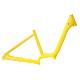 700c City Road Yellow Electric Bike Frame V Brake With Lithium Battery