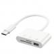 Macbook USB C SD Card Reader SD Card Adapter Memory Card Reader With SD MicroSD USB 3 Port For Iphone
