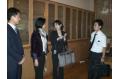 Officer  of  MOFA  of  Japan  Visits  GDUFS's  Teahouse