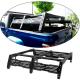 Hot selling Universal 4x4 adjustable waterproof steel pickup truck roof racks topper ladder bed racks