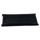 Black Leatherette Pouch Elegant Soft Leather Spectacle Cases With Belt Closure