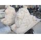 Marble Lion Statues Life Size Stone Garden Animal Sculpture Outdoor Decorating Hadcarved