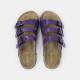 Slip Resistant Three Strap Slide Sandal , 35EU Cork Slide Sandals