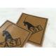 Best price customized pu label embossed/metal leather label patch for clothes garment